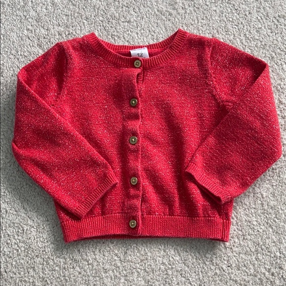 Sparkle cardigan with gold buttons - Picture 1 of 3